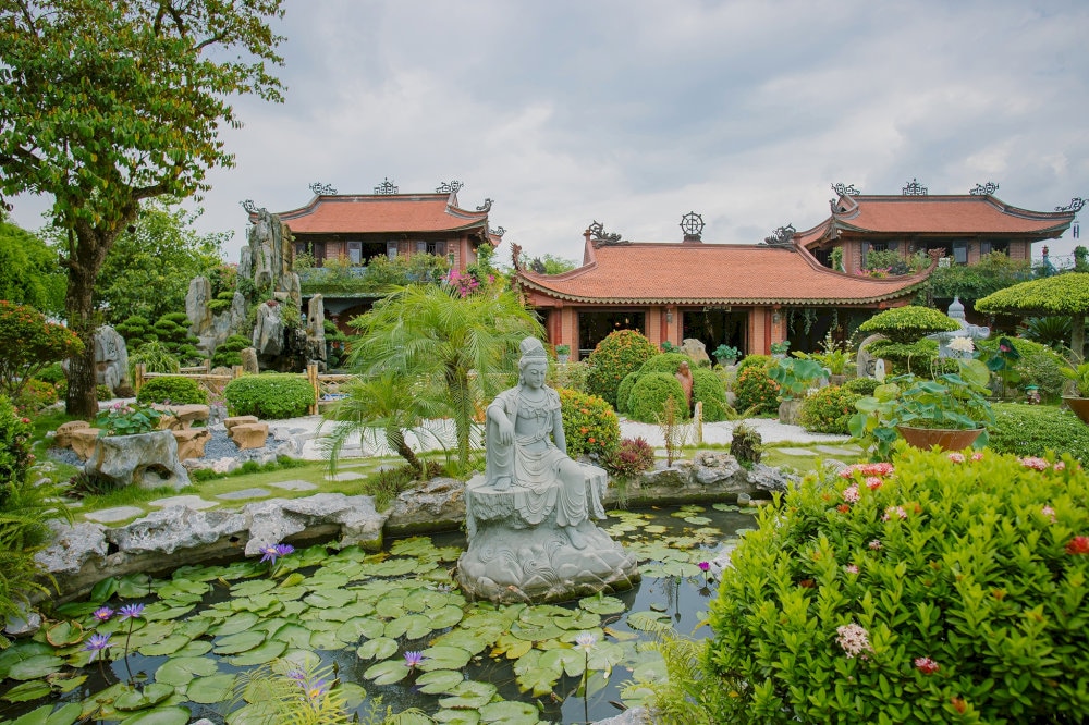 Không gian xanh mát, tạo cảm giác bình yên